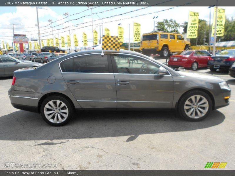 United Grey Metallic / Black 2007 Volkswagen Passat 2.0T Wolfsburg Edition Sedan