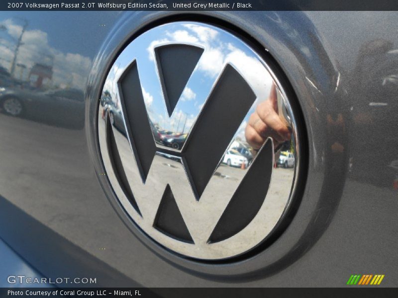 United Grey Metallic / Black 2007 Volkswagen Passat 2.0T Wolfsburg Edition Sedan