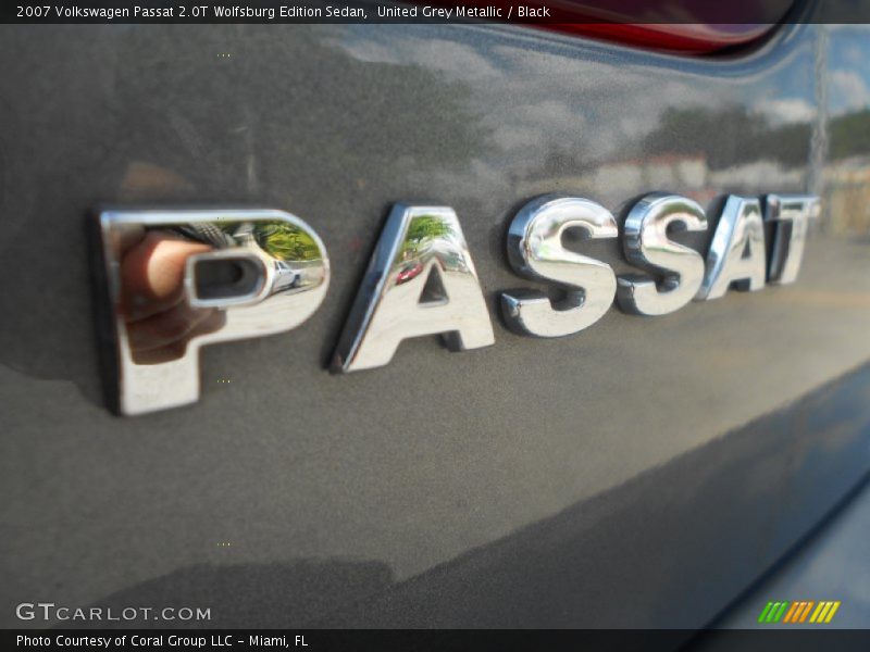 United Grey Metallic / Black 2007 Volkswagen Passat 2.0T Wolfsburg Edition Sedan