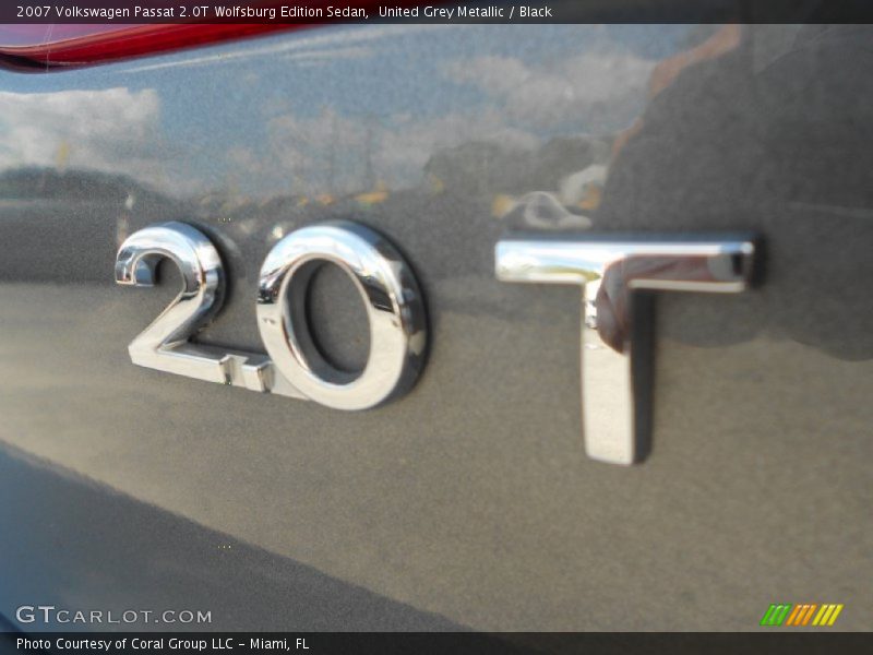 United Grey Metallic / Black 2007 Volkswagen Passat 2.0T Wolfsburg Edition Sedan