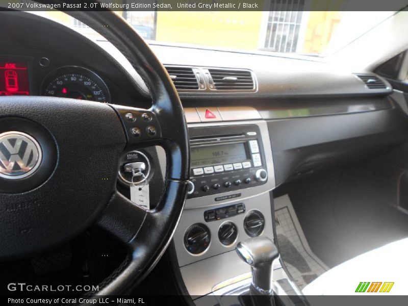 United Grey Metallic / Black 2007 Volkswagen Passat 2.0T Wolfsburg Edition Sedan