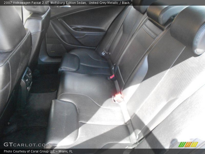 United Grey Metallic / Black 2007 Volkswagen Passat 2.0T Wolfsburg Edition Sedan