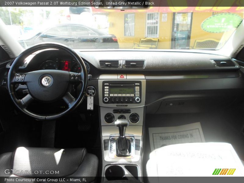 United Grey Metallic / Black 2007 Volkswagen Passat 2.0T Wolfsburg Edition Sedan