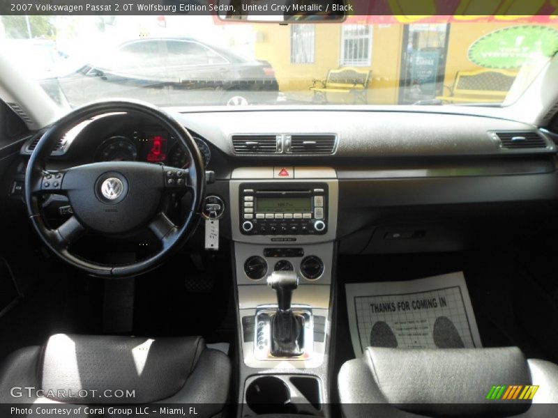 United Grey Metallic / Black 2007 Volkswagen Passat 2.0T Wolfsburg Edition Sedan