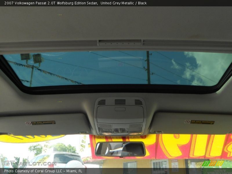 United Grey Metallic / Black 2007 Volkswagen Passat 2.0T Wolfsburg Edition Sedan