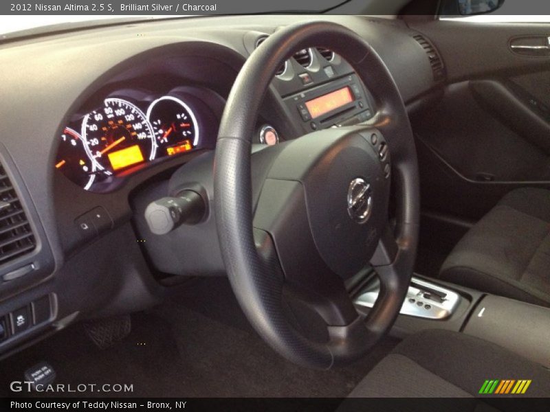 Brilliant Silver / Charcoal 2012 Nissan Altima 2.5 S