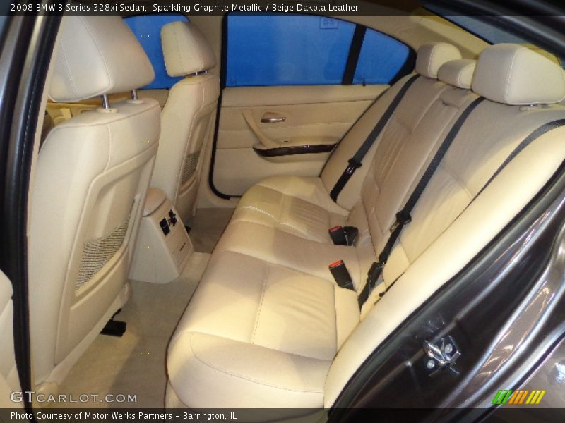 Sparkling Graphite Metallic / Beige Dakota Leather 2008 BMW 3 Series 328xi Sedan