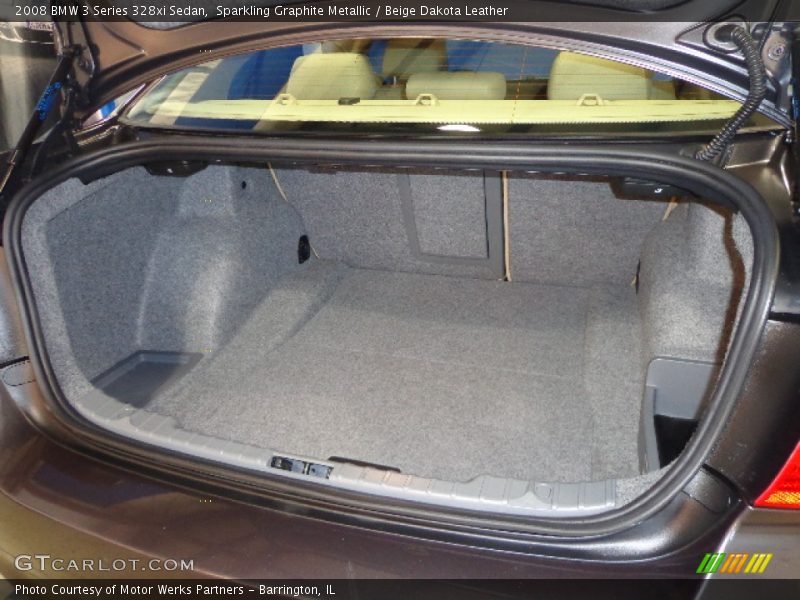 Sparkling Graphite Metallic / Beige Dakota Leather 2008 BMW 3 Series 328xi Sedan