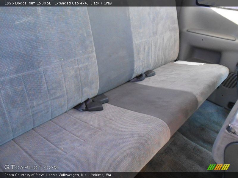 Black / Gray 1996 Dodge Ram 1500 SLT Extended Cab 4x4