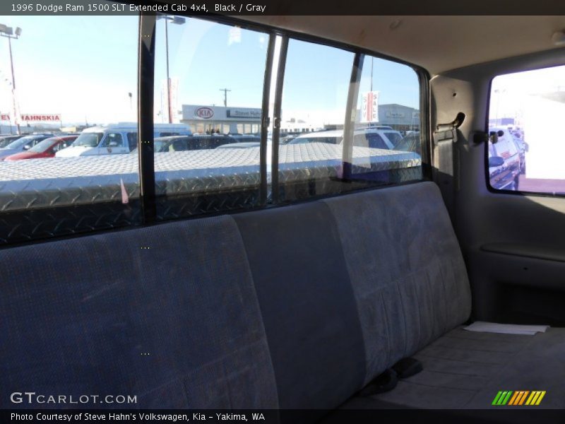 Black / Gray 1996 Dodge Ram 1500 SLT Extended Cab 4x4