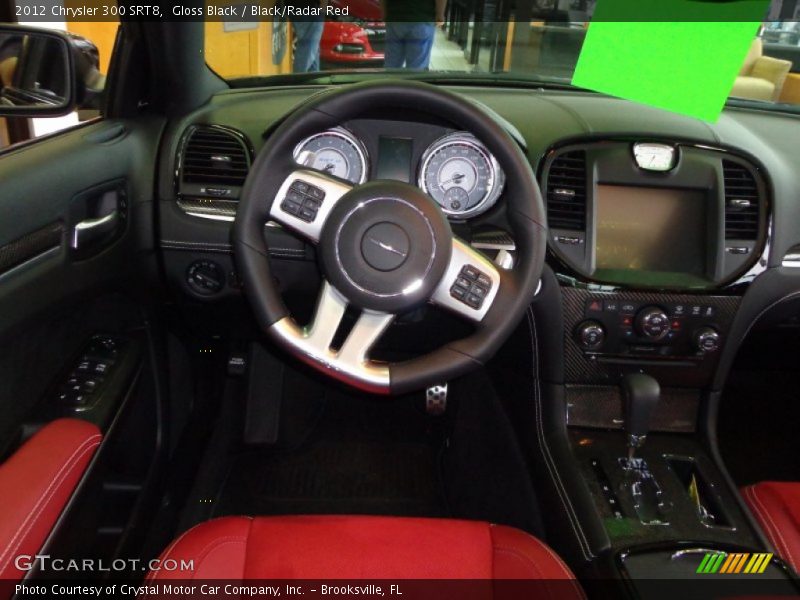 Dashboard of 2012 300 SRT8