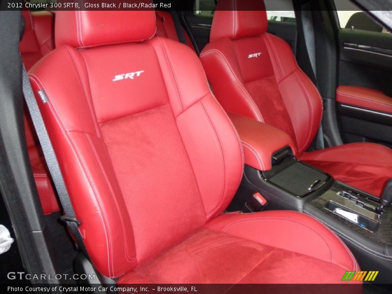 Front Seat of 2012 300 SRT8