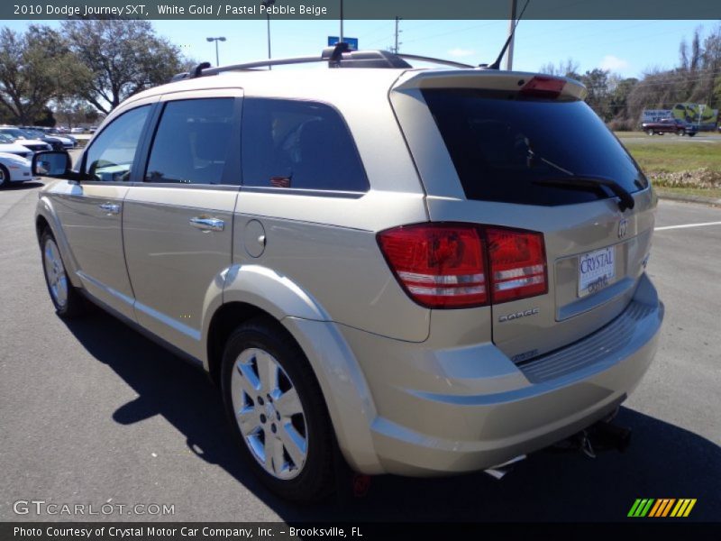 White Gold / Pastel Pebble Beige 2010 Dodge Journey SXT