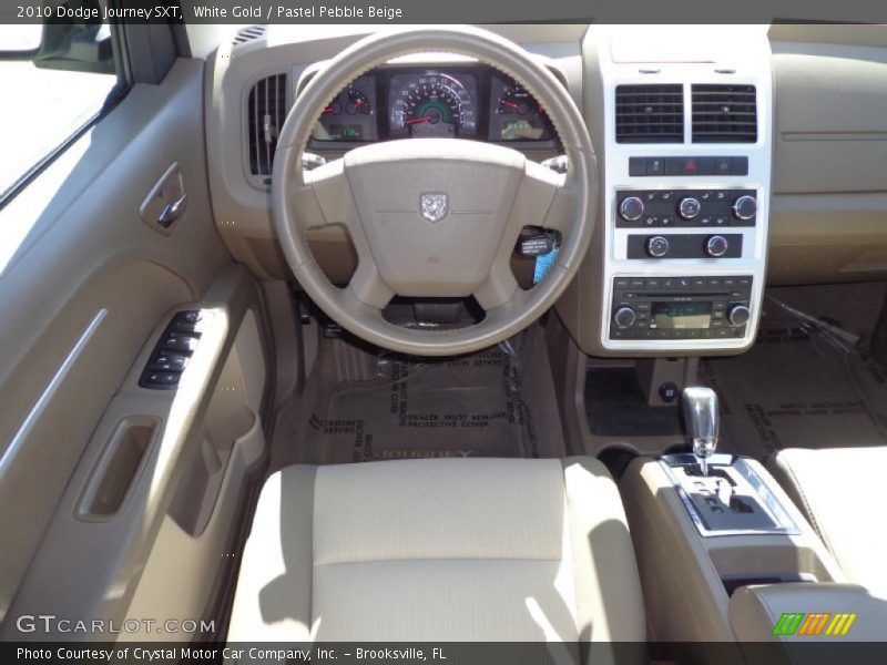 White Gold / Pastel Pebble Beige 2010 Dodge Journey SXT