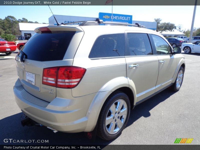 White Gold / Pastel Pebble Beige 2010 Dodge Journey SXT