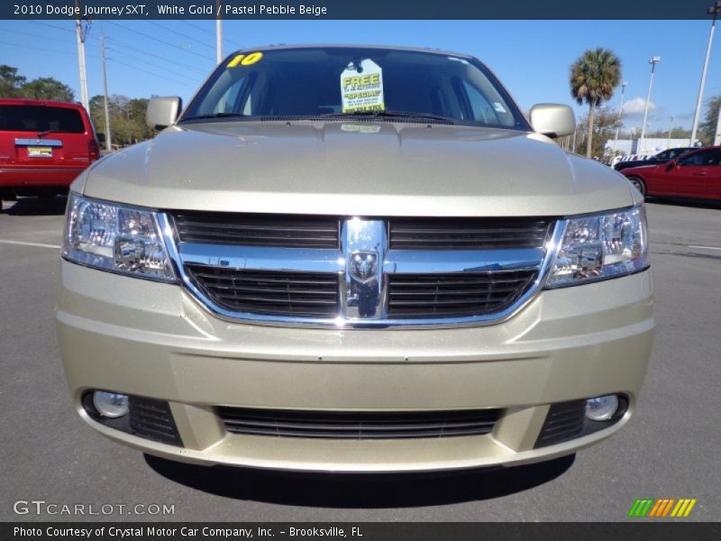 White Gold / Pastel Pebble Beige 2010 Dodge Journey SXT