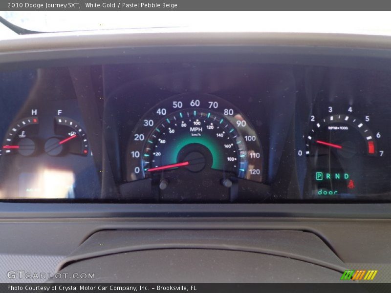 White Gold / Pastel Pebble Beige 2010 Dodge Journey SXT