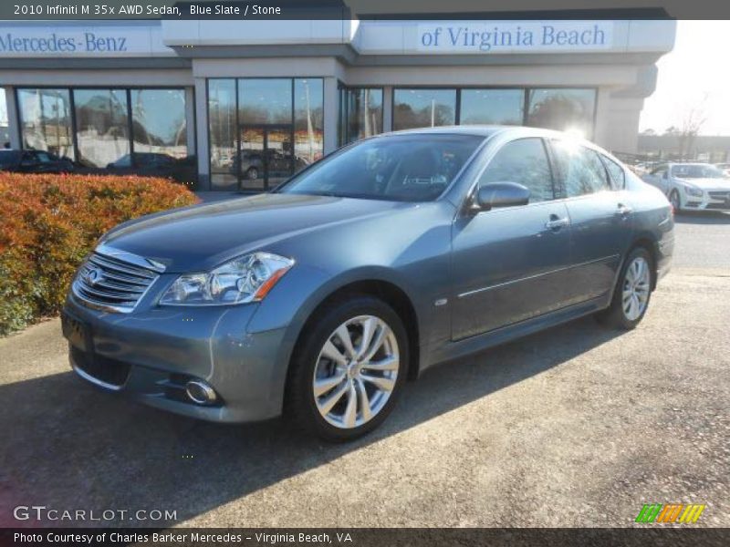 Blue Slate / Stone 2010 Infiniti M 35x AWD Sedan
