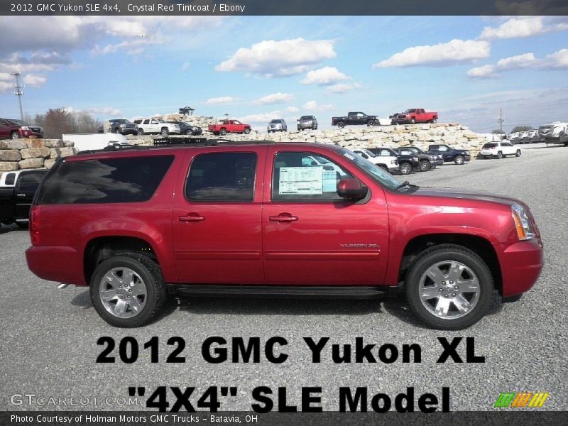 Crystal Red Tintcoat / Ebony 2012 GMC Yukon SLE 4x4