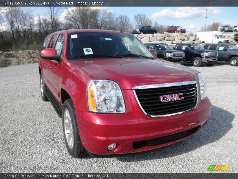 Crystal Red Tintcoat / Ebony 2012 GMC Yukon SLE 4x4