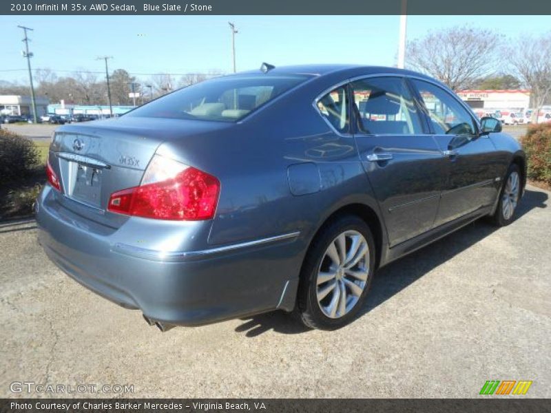 Blue Slate / Stone 2010 Infiniti M 35x AWD Sedan