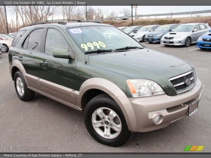 Front 3/4 View of 2005 Sorento EX 4WD