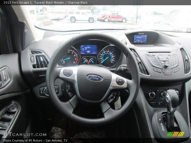 Tuxedo Black Metallic / Charcoal Black 2013 Ford Escape S