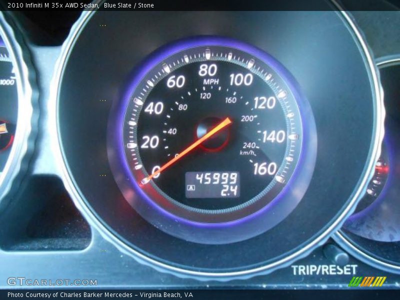 Blue Slate / Stone 2010 Infiniti M 35x AWD Sedan