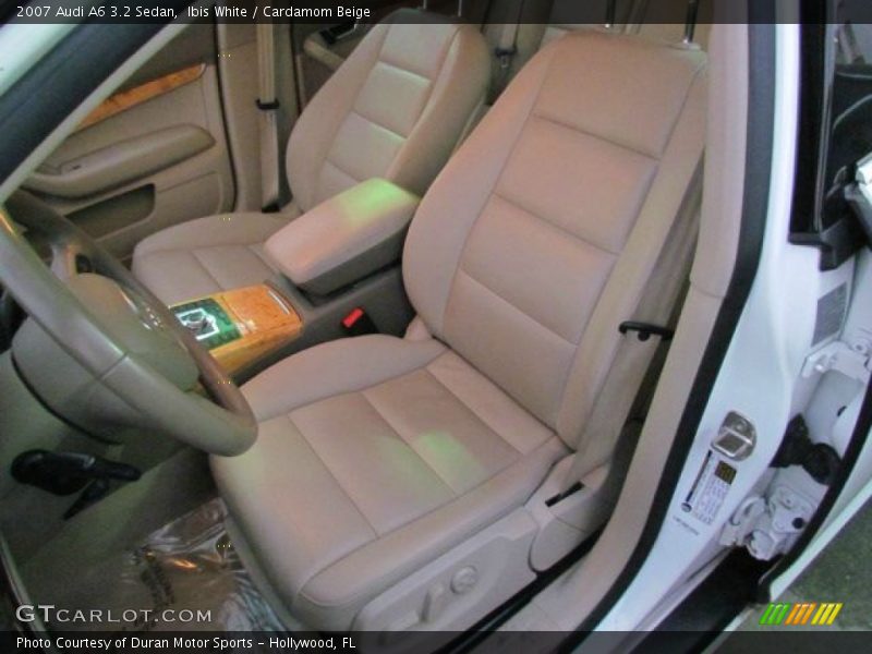 Ibis White / Cardamom Beige 2007 Audi A6 3.2 Sedan