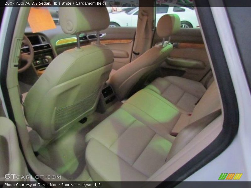 Ibis White / Cardamom Beige 2007 Audi A6 3.2 Sedan