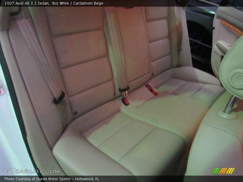 Ibis White / Cardamom Beige 2007 Audi A6 3.2 Sedan