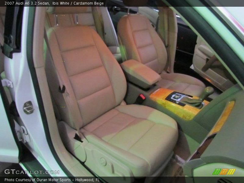 Ibis White / Cardamom Beige 2007 Audi A6 3.2 Sedan