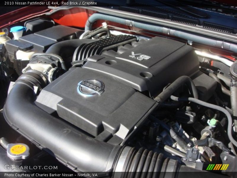 Red Brick / Graphite 2010 Nissan Pathfinder LE 4x4