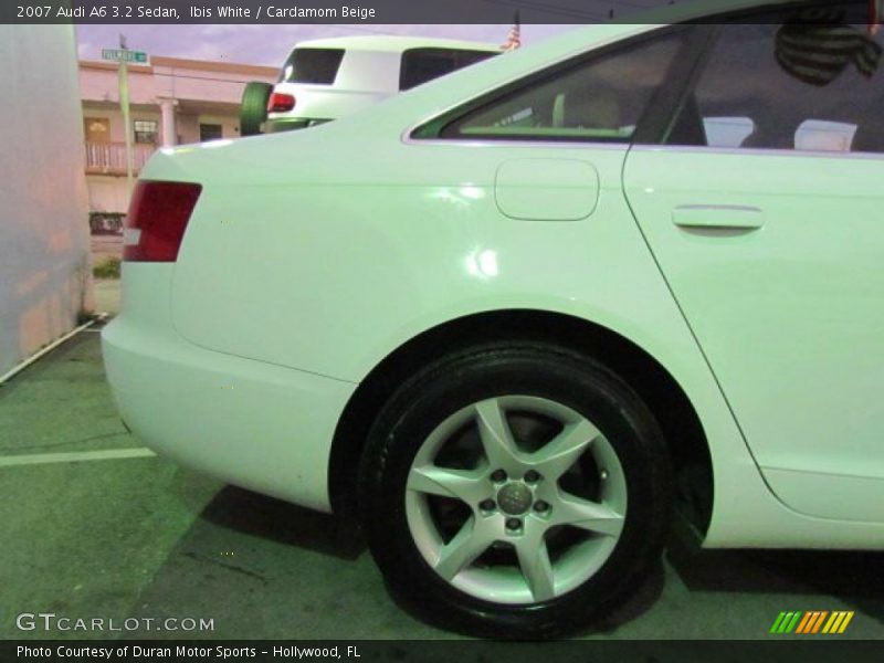 Ibis White / Cardamom Beige 2007 Audi A6 3.2 Sedan