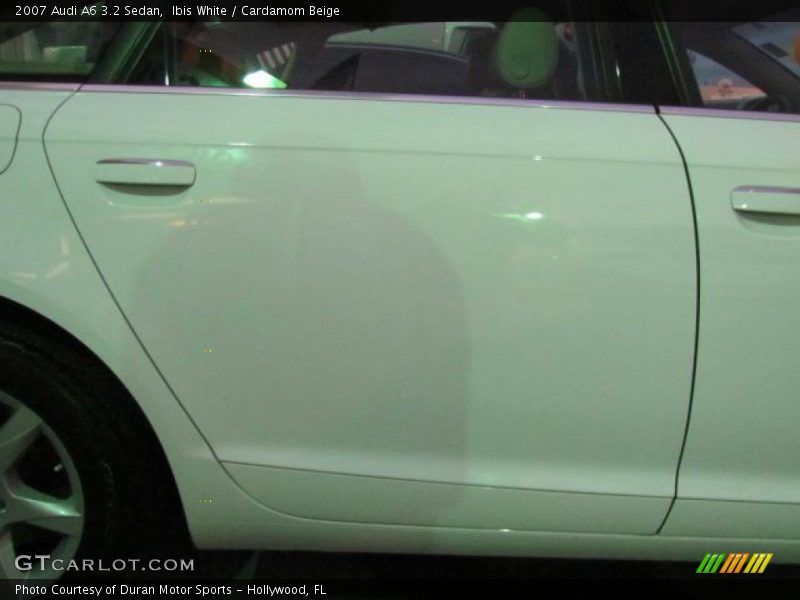 Ibis White / Cardamom Beige 2007 Audi A6 3.2 Sedan