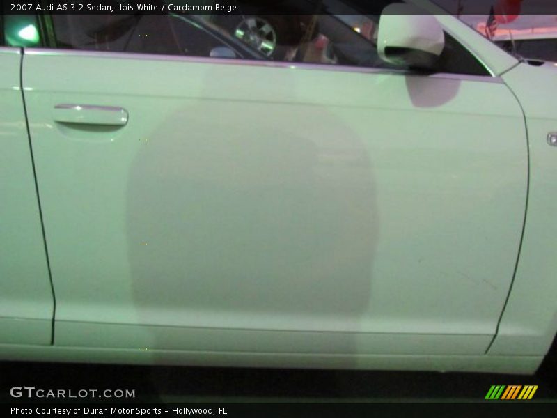 Ibis White / Cardamom Beige 2007 Audi A6 3.2 Sedan