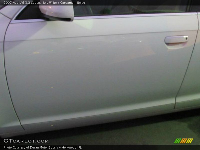 Ibis White / Cardamom Beige 2007 Audi A6 3.2 Sedan