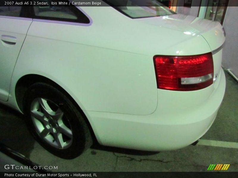 Ibis White / Cardamom Beige 2007 Audi A6 3.2 Sedan