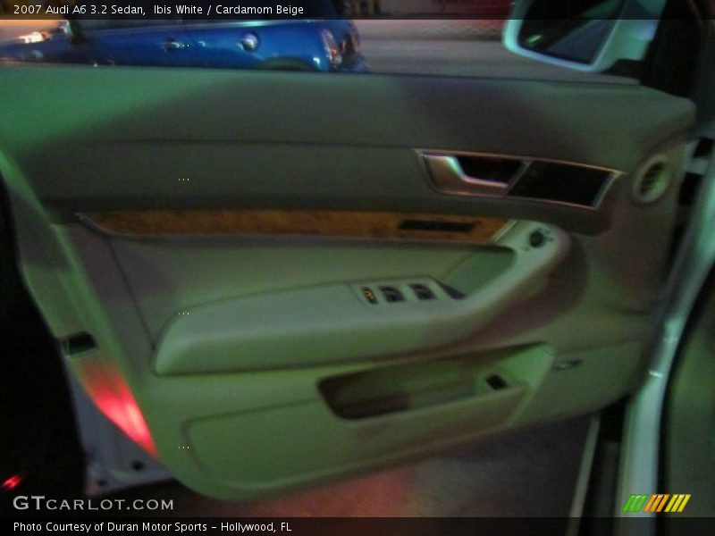 Ibis White / Cardamom Beige 2007 Audi A6 3.2 Sedan