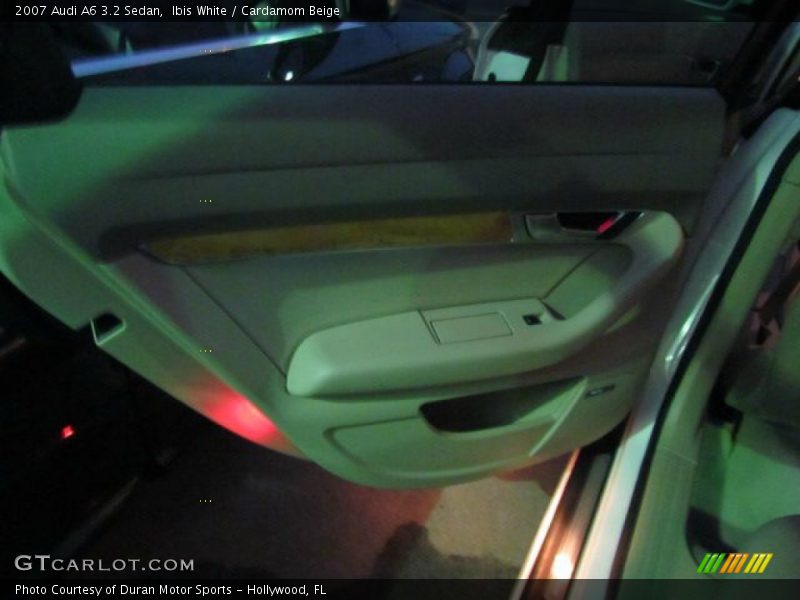 Ibis White / Cardamom Beige 2007 Audi A6 3.2 Sedan