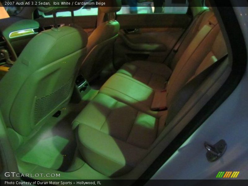 Ibis White / Cardamom Beige 2007 Audi A6 3.2 Sedan