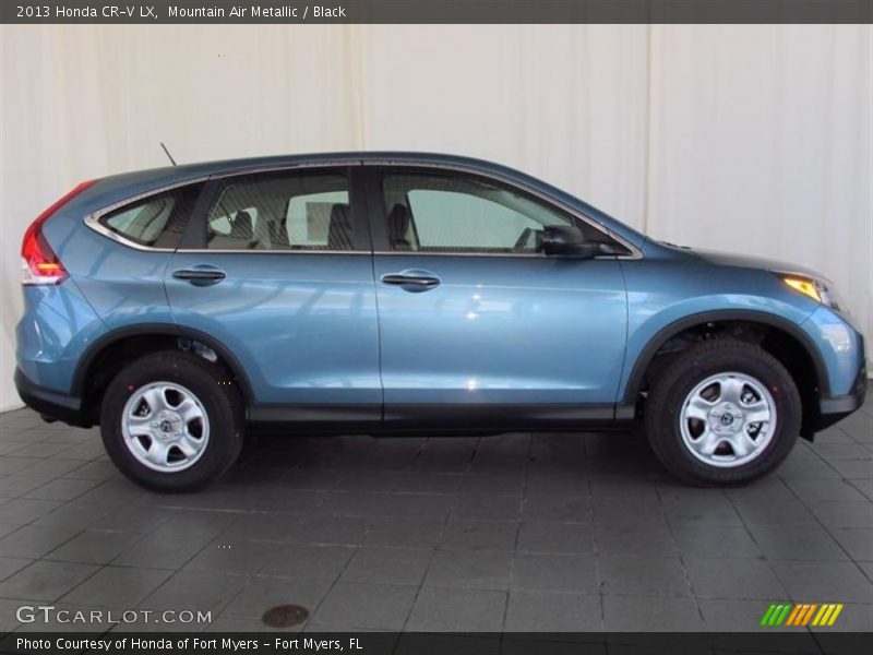 Mountain Air Metallic / Black 2013 Honda CR-V LX