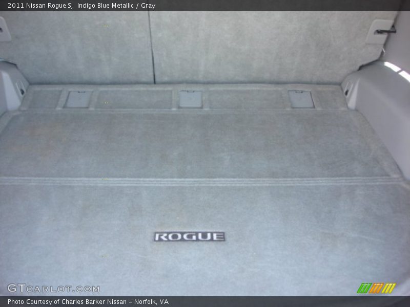 Indigo Blue Metallic / Gray 2011 Nissan Rogue S