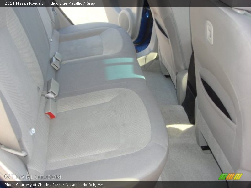 Indigo Blue Metallic / Gray 2011 Nissan Rogue S