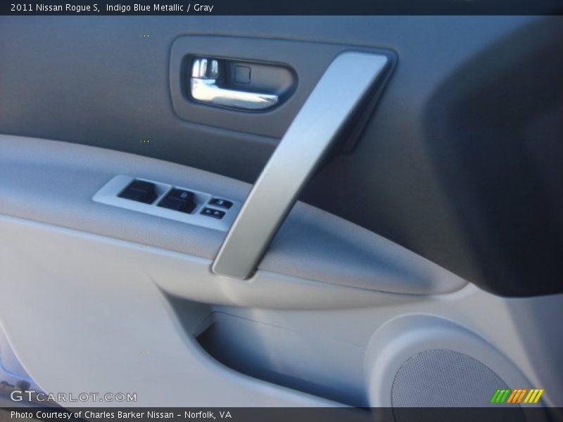 Indigo Blue Metallic / Gray 2011 Nissan Rogue S