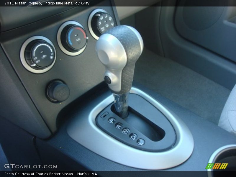 Indigo Blue Metallic / Gray 2011 Nissan Rogue S