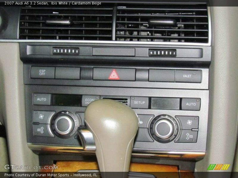 Ibis White / Cardamom Beige 2007 Audi A6 3.2 Sedan
