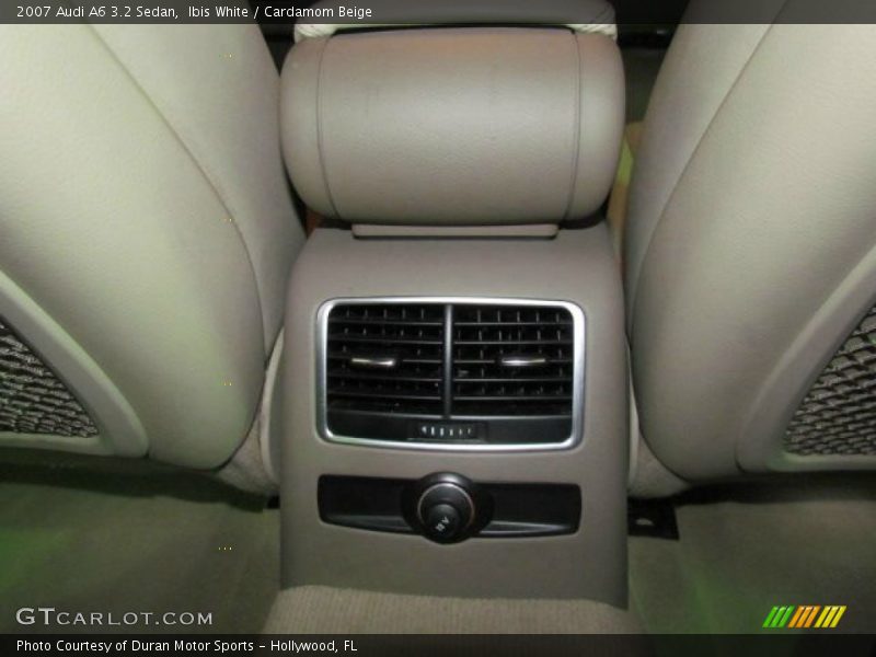 Ibis White / Cardamom Beige 2007 Audi A6 3.2 Sedan