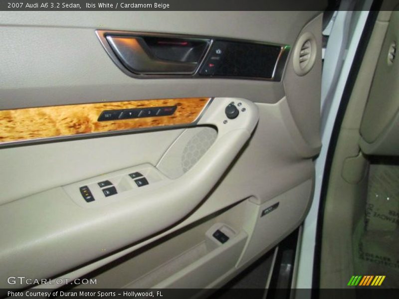 Ibis White / Cardamom Beige 2007 Audi A6 3.2 Sedan