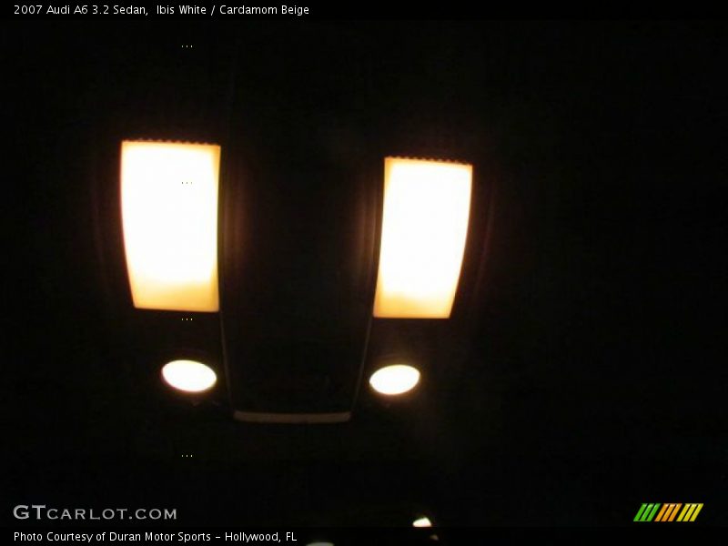 Ibis White / Cardamom Beige 2007 Audi A6 3.2 Sedan